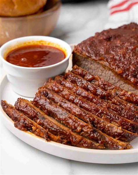 slow-cooker-beef-brisket-with-barbecue-sauce-chef image