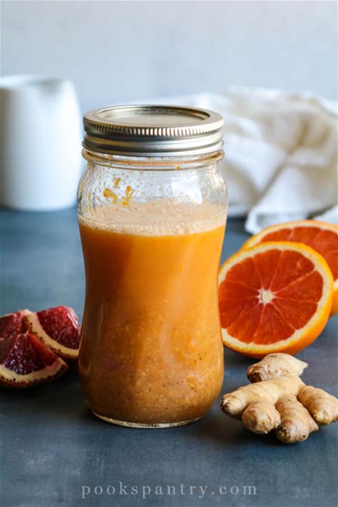 how-to-make-orange-ginger-dressing-pooks-pantry image