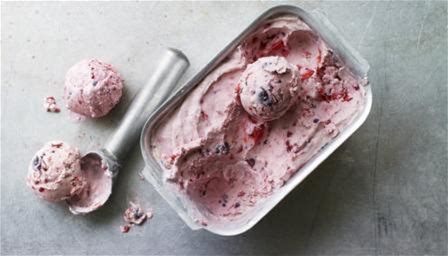 no-churn-berry-ice-cream-recipe-bbc-food image