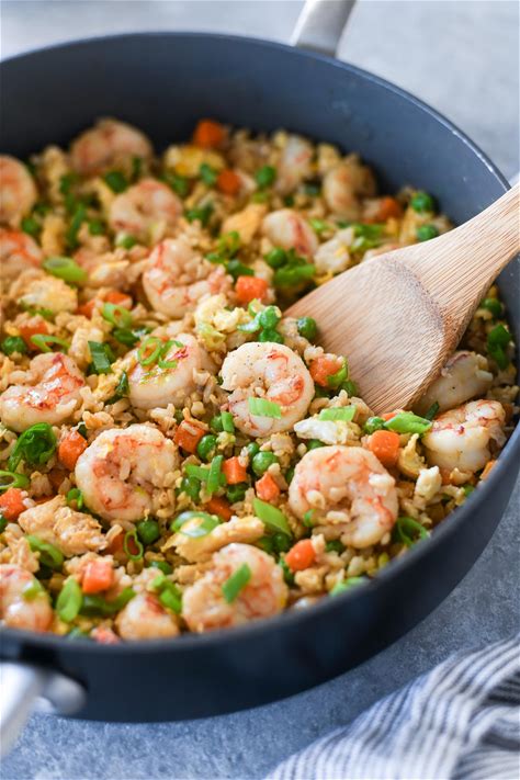 shrimp-fried-rice-recipe-gluten-free-option-flavor image