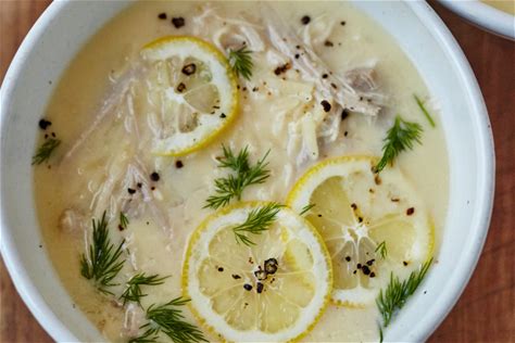greek-egg-and-lemon-soup-recipe-with-shredded image