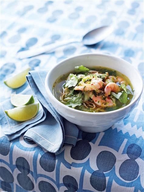 easy-prawn-noodle-soup-recipe-delicious-magazine image