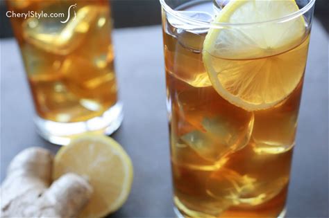 refreshing-honey-ginger-iced-tea-recipe-everyday image