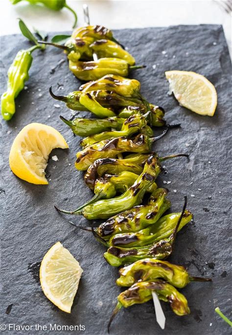 grilled-shishito-peppers-with-lemon-and-sea-salt image