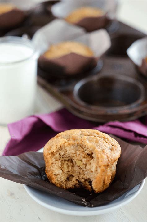 easy-brown-sugar-banana-muffins-the-novice-chef image