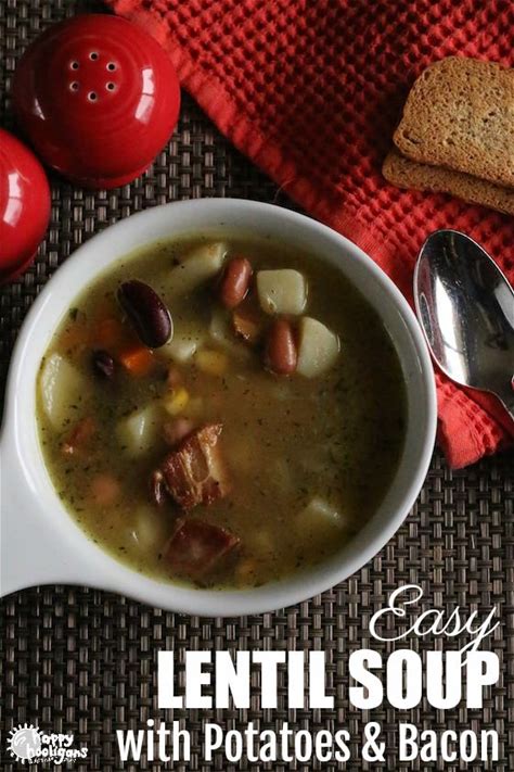 lentil-soup-with-potatoes-bacon-and-mixed image