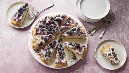 blueberry-and-lavender-scone-pizza-recipe-bbc-food image
