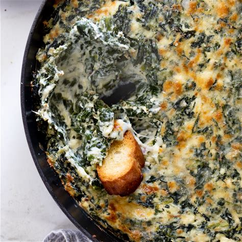 easy-four-cheese-spinach-dip-simply-delicious image