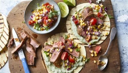 tom-kerridges-easy-steak-tacos-recipe-bbc-food image