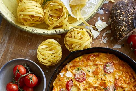 easy-pasta-frittata-kitchn image