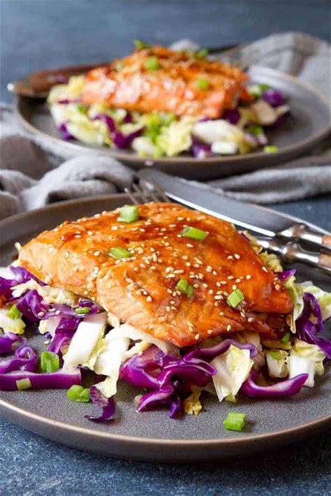 baked-teriyaki-salmon-with-cabbage-cookin-canuck image