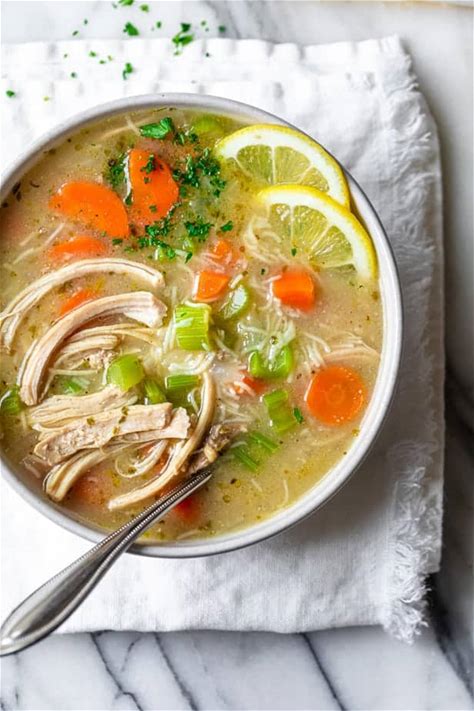 easy-chicken-noodle-soup-feelgoodfoodie image