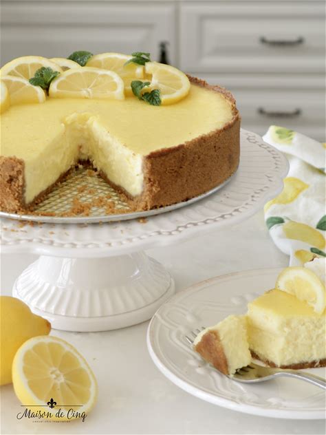 light-delicious-lemon-cheesecake-recipe-maison image
