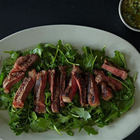 grilled-steak-salad-with-italian-salsa-verde-food52 image