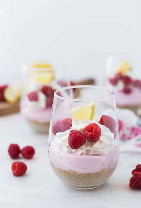 pink-lemonade-no-bake-mini-cheesecakes-rachel image