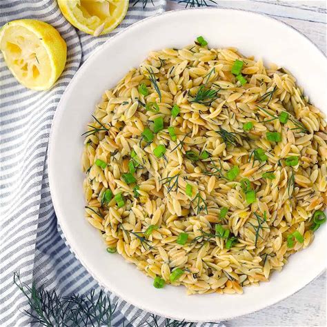 orzo-pilaf-with-lemon-and-dill-bowl-of-delicious image