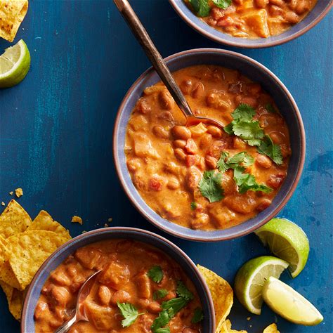 creamy-queso-chili-eatingwell image