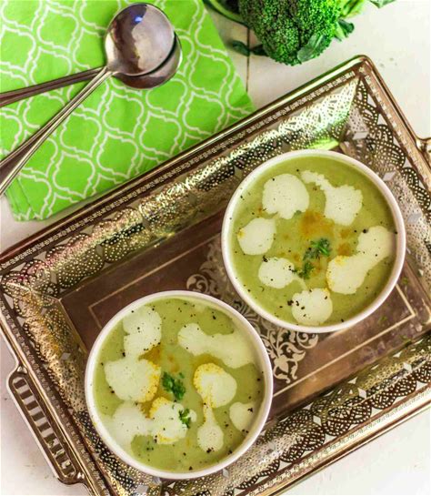 mushroom-and-broccoli-soup-recipe-archanas-kitchen image
