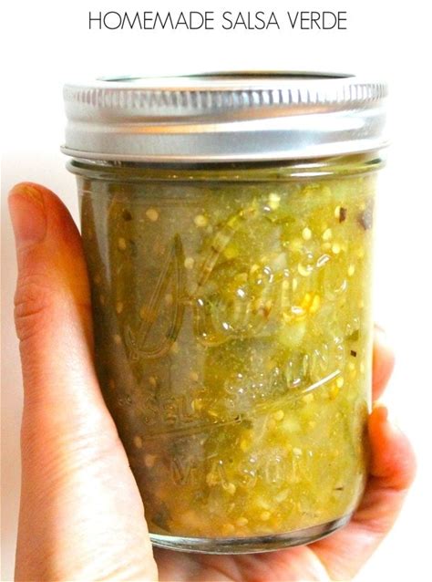 canning-salsa-verde-made-with-tomatillos image