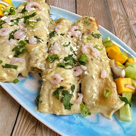 creamy-seafood-enchiladas-the-good-hearted-woman image
