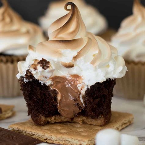 gooey-chocolate-smores-cupcakes-baking-mischief image