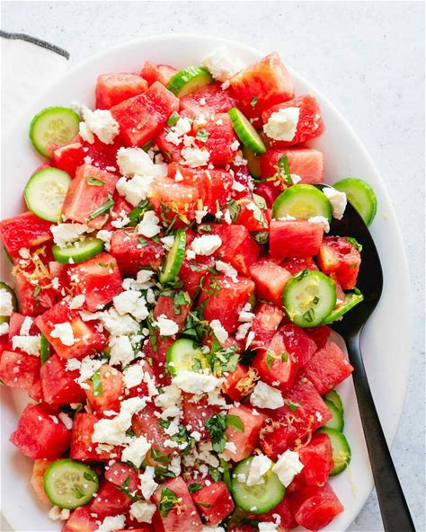 watermelon-cucumber-salad-a-couple-cooks image