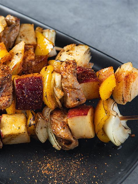 honey-glazed-grilled-pork-apple-skewers-la-grille image