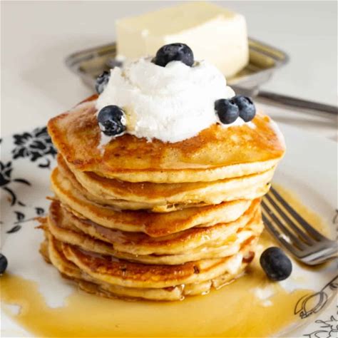 easy-recipe-for-fluffy-eggnog-pancakes-in-30-minutes image