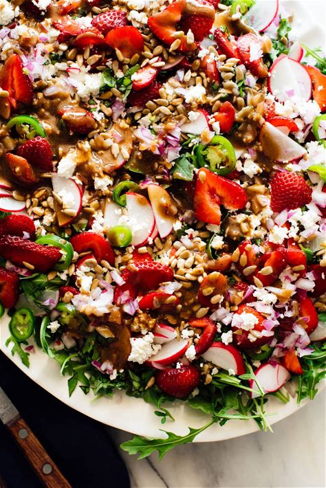 strawberry-arugula-salad-recipe-with-balsamic image