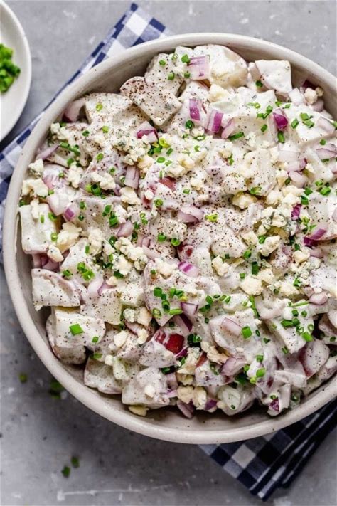 blue-cheese-potato-salad-with-chives-gluten-free-egg image