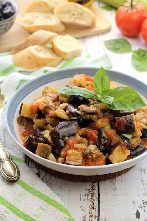 eggplant-caponata-sicilian-eggplant-recipe-mangia image
