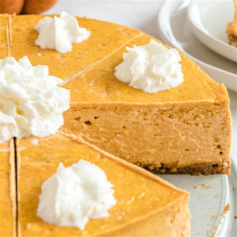 pumpkin-cheesecake-with-gingersnap-crust image