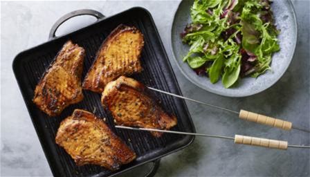 grilled-pork-chops-recipe-bbc-food image