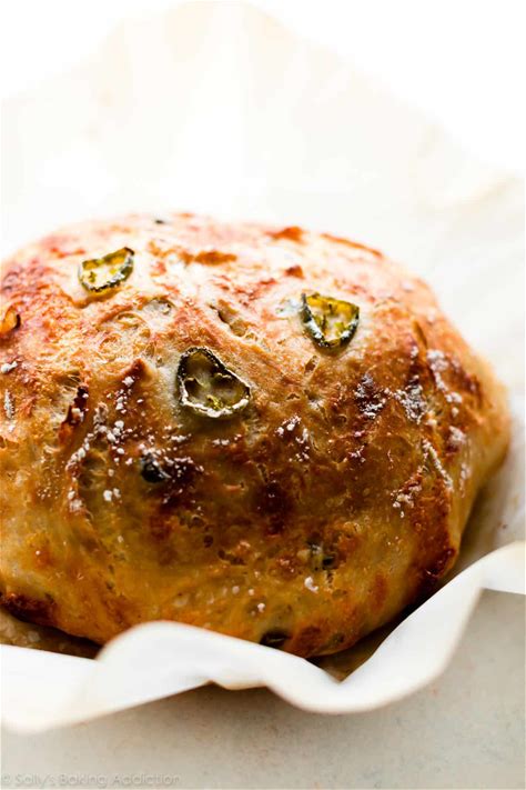 no-knead-jalapeo-cheddar-bread-sallys-baking image
