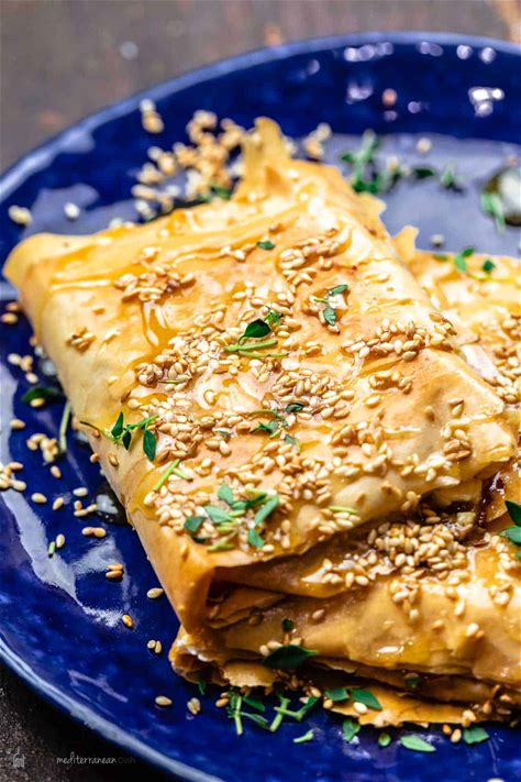 phyllo-wrapped-baked-feta-with-honey-the-mediterranean-dish image
