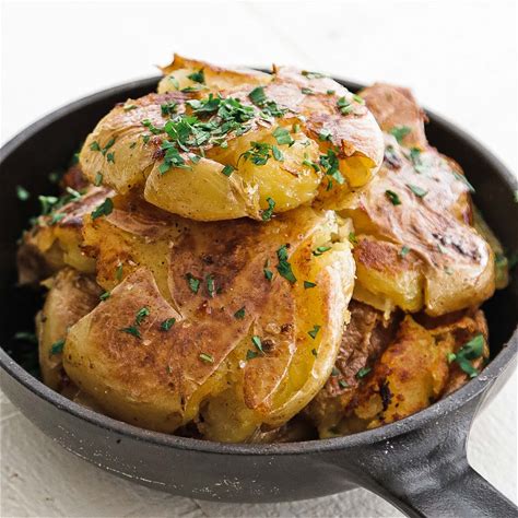 crispy-smashed-potatoes-recipe-chef-billy-parisi image