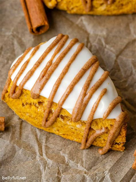 pumpkin-scones-recipe-starbucks-copycat-belly-full image