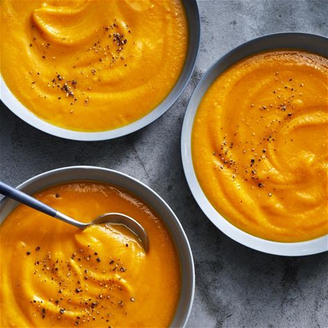 instant-pot-cream-of-carrot-soup-eatingwell image