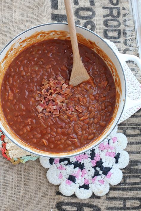 best-sweet-baked-beans-a-bountiful-kitchen image
