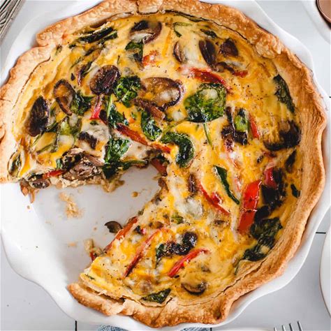 easy-veggie-quiche-feasting-not-fasting image