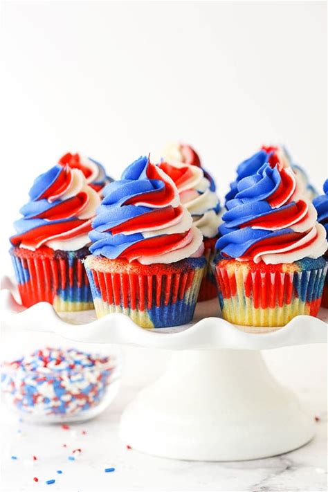 red-white-and-blue-swirl-cupcakes-easy-4th-of-july image