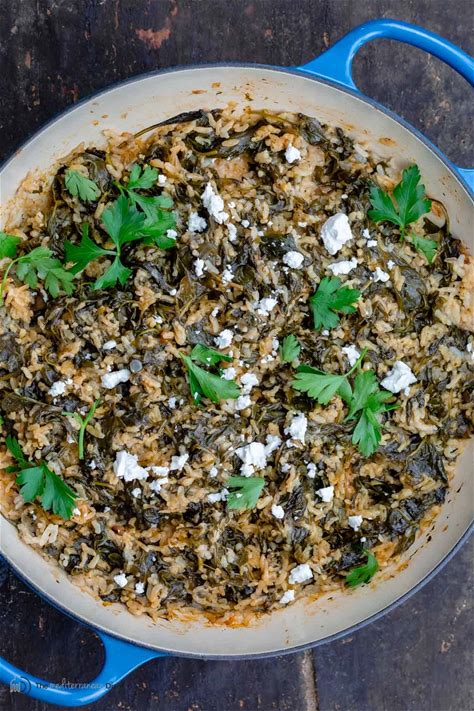 spanakorizo-greek-spinach-rice-l-the-mediterranean image