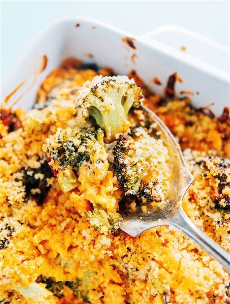 how-to-make-healthy-broccoli-casserole-easy image
