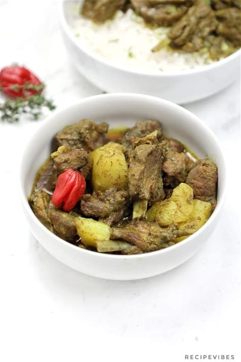 jamaican-curry-goat-recipe-caribbean-goat-curry image