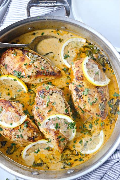 creamy-lemon-chicken-with-spinach-simply-scratch image