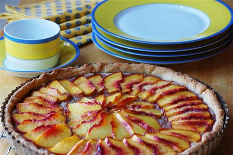 recipe-for-peach-frangipane-tart-perfectly-provence image