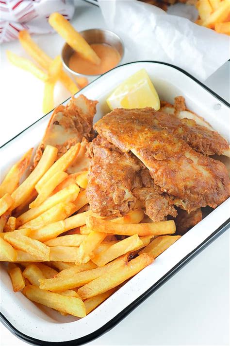 crispy-air-fryer-fish-and-chips-recipe-savory image