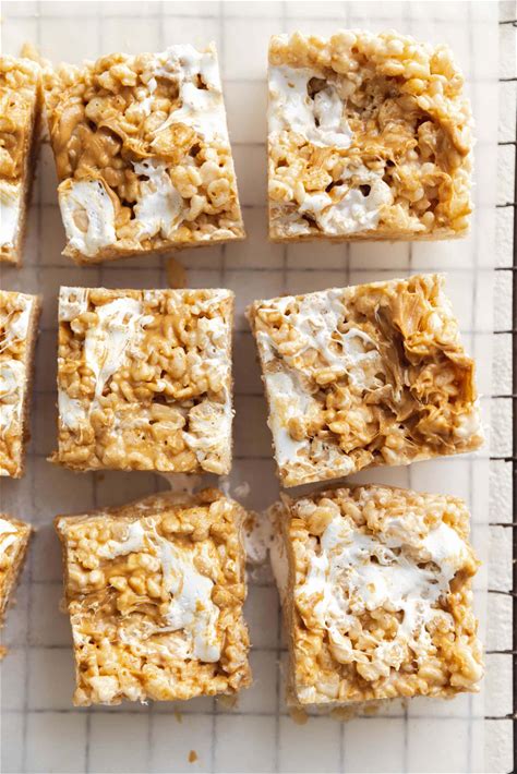 peanut-butter-and-fluff-rice-krispie-treats-broma image