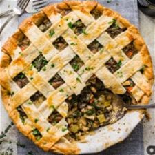 vegan-pot-pie-crowded-kitchen image