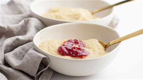 easy-semolina-pudding-recipe-mashed image